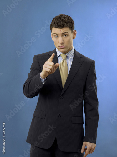 Photo: Serious-looking businessman Serious-looking businessman
