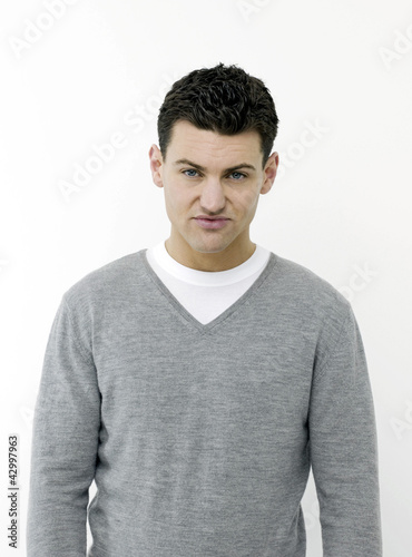 Photo: Unhappy man Unhappy man