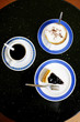Coffee, cappuccino and raspberry cheesecake