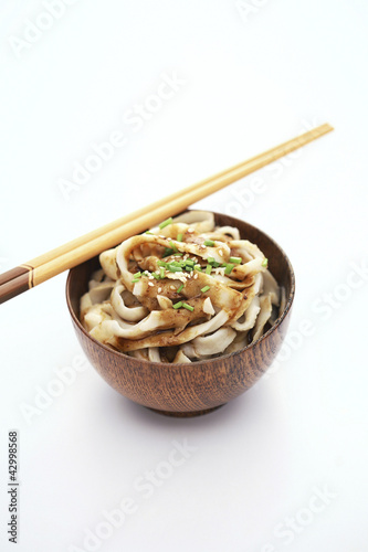 Photo: Knife-sliced noodles Knife-sliced noodles