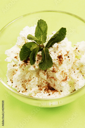 Photo: Cottage cheese Cottage cheese