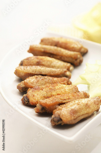 Photo: Grilled chicken wings Grilled chicken wings