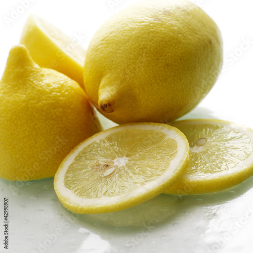 Photo: Close up of lemons Close up of lemons