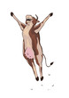 Happy cow