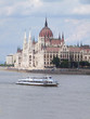 Hungarian parlamant at daytime with Danube