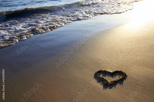 Photo: vacation love on beach vacation love on beach