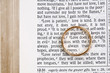 Wedding Ring on a Bible