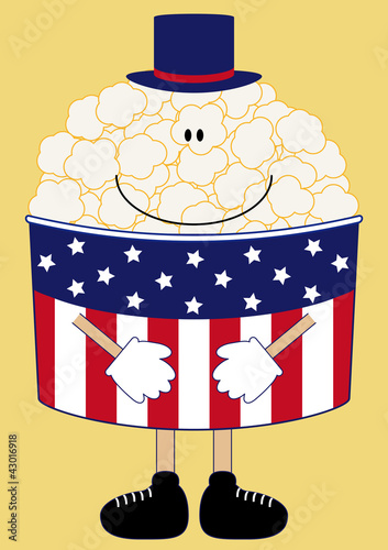 Illustration: ポップコーン ポップコーン