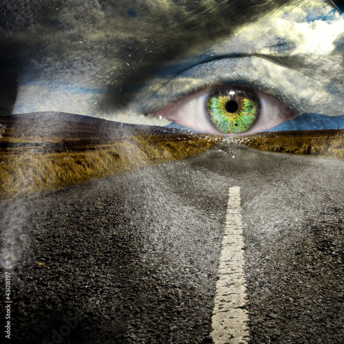 Photo: Keep your eye on the road Keep your eye on the road