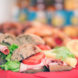 Sandwich mit Tomate