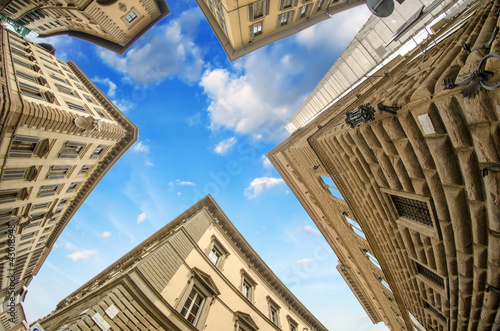 Photo: Geometric shapes of Typical Buildings in Tuscany Geometric shapes of Typical Buildings in Tuscany