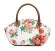 Photo: Craft Bag with decoupage on white background Craft Bag with decoupage on white background