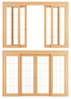 Illustrazione: slinding doors slinding doors