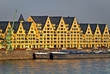 Rheinauhafen in Köln, historische Speicherhäuser