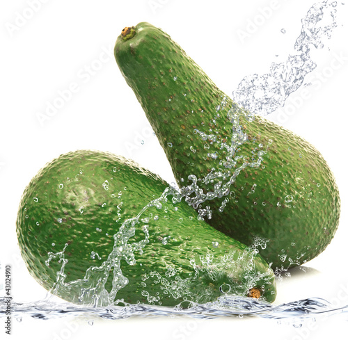 Photo: avocado splash avocado splash