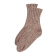 Wool socks isolated