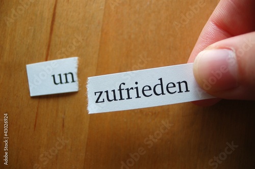Photo: un-zufrieden un-zufrieden