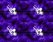A violet abstract background with round shapes