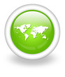 Light Green Icon "World Map"