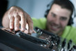 the DJ