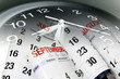Calendar Pages and Clock
