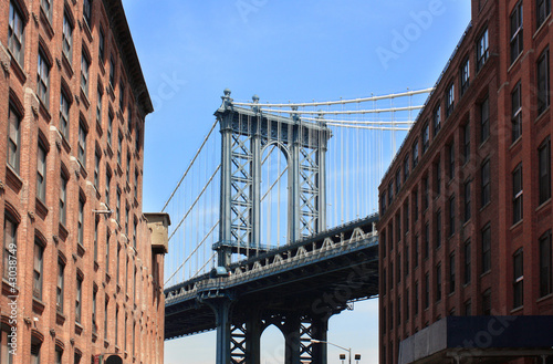 Photo: "Manhattan bridge" vu de Dumbo (Brooklyn) "Manhattan bridge" vu de Dumbo (Brooklyn)