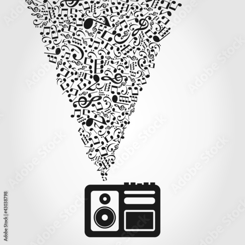 Vector: Tape recorder2 Tape recorder2