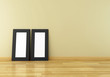 Photo: Frame picture in the room decorated Frame picture in the room decorated