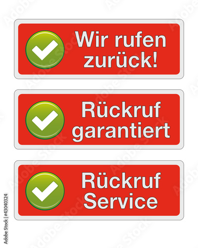 Vektor: 3 CB-Sticker rot SVG RÜCKRUF 3 CB-Sticker rot SVG RÜCKRUF
