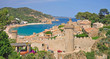 Foto: die Festung im beliebten Bade-und Urlaubsort Tossa de Mar die Festung im beliebten Bade-und Urlaubsort Tossa de Mar