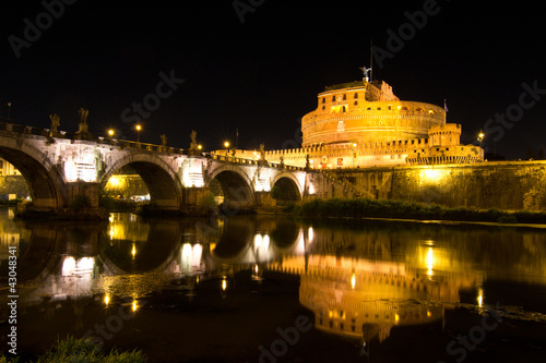 Photo: Castel Sant'Angelo in Rome, Italy. Castel Sant'Angelo in Rome, Italy.