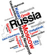 Russia map and cities