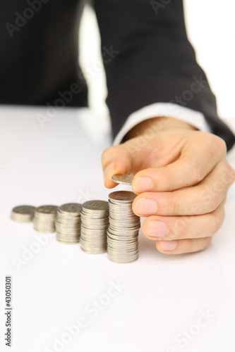 Photo: rising coins rising coins