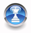 Illustration: "King glossy icon" (Chess collection: 7/7) "King glossy icon" (Chess collection: 7/7)