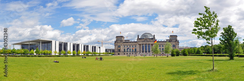 Photo: Panoramafoto Berlin, Reichstag Panoramafoto Berlin, Reichstag