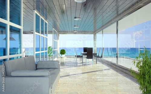 Illustration: Lof with Ocean View Lof with Ocean View