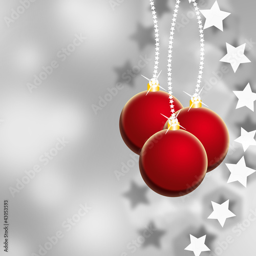 Illustration: Gray christmas illustration Gray christmas illustration