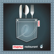 menu restaurant design