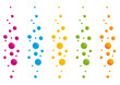 Bulles multicolores
