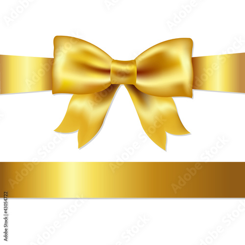 Vector: Gift Satin Bow Gift Satin Bow