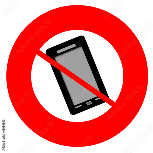 Illustration: Handy ausshalten Handy ausshalten