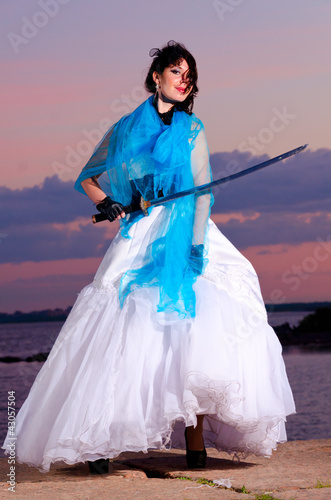 Photo: trash the dress woman trash the dress woman