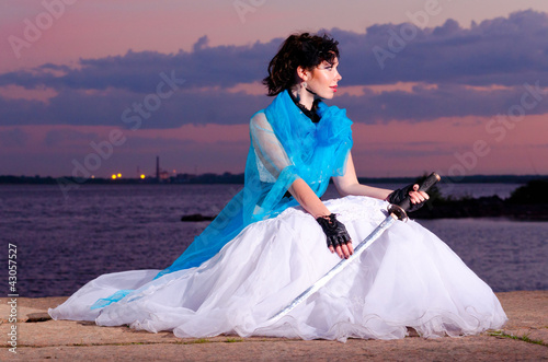 Photo: trash the dress woman trash the dress woman