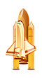 vector icon roket