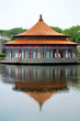 Ancient Chinese Architecture and lake