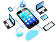 Illustration: Cloud computing concept Cloud computing concept