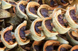 Sliced sun-dried Betel Nuts (Areca nut) for chewing