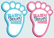 Vector: Baby Shower Invitation Cards Baby Shower Invitation Cards