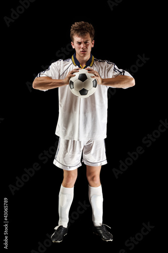 Photo: Soccer player Soccer player
