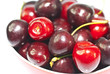 Red cherries.
